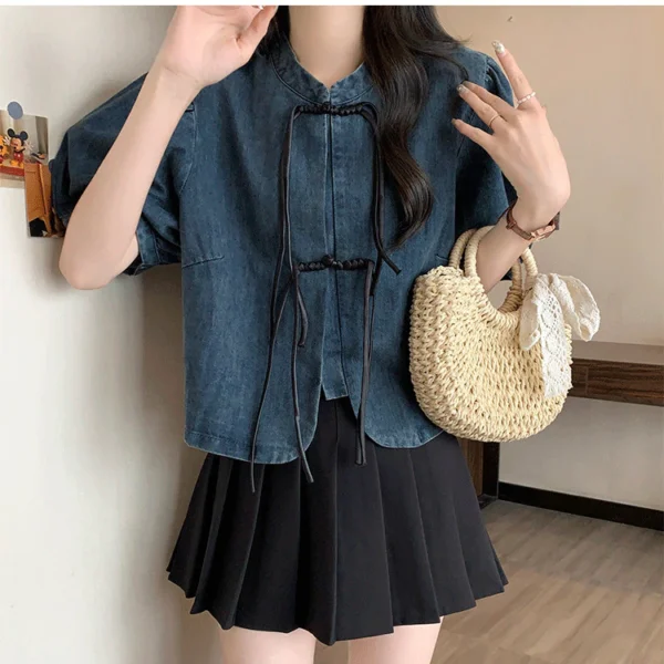 SA028 New Chinese style top